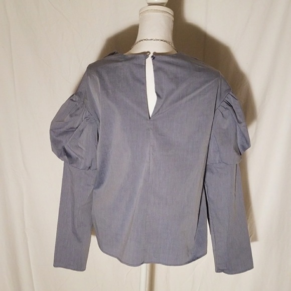 Drew Puff Sleeve Blouse - Picture 4 of 10